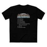 Family Holiday Rules - Men's T-Shirt
