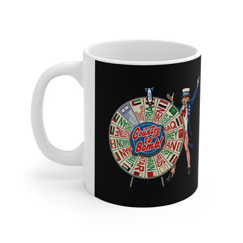 Middle East Country To Bomb Wheel (Syria) - Mug
