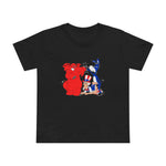The Truth About Politics (Uncle Sam Tag-team) - Women’s T-Shirt