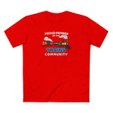 Proud Member Of The Trains Community - Men's T-Shirt