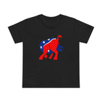 Democratic Donkey (Head Up Its Ass) - Women’s T-Shirt