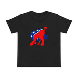Democratic Donkey (Head Up Its Ass) - Women’s T-Shirt