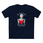 (Anna Nicole Mammarial T-shirt) In Loving Mammary - Breast In Peace - Men’s T-Shirt