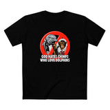 God Hates Chimps Who Love Dolphins - Men's T-Shirt