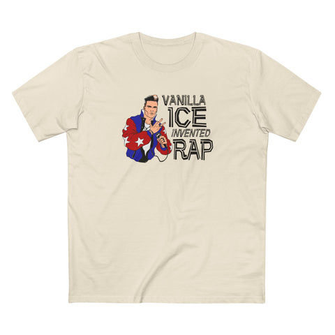 Vanilla Ice Invented Rap - Men's T-Shirt