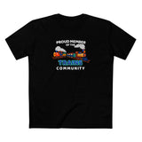 Proud Member Of The Trains Community - Men's T-Shirt