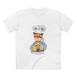 Chef's Special (Swedish Chef Serving Up Miss Piggy On A Platter) - Men's T-Shirt
