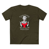 (Anna Nicole Mammarial T-shirt) In Loving Mammary - Breast In Peace - Men’s T-Shirt