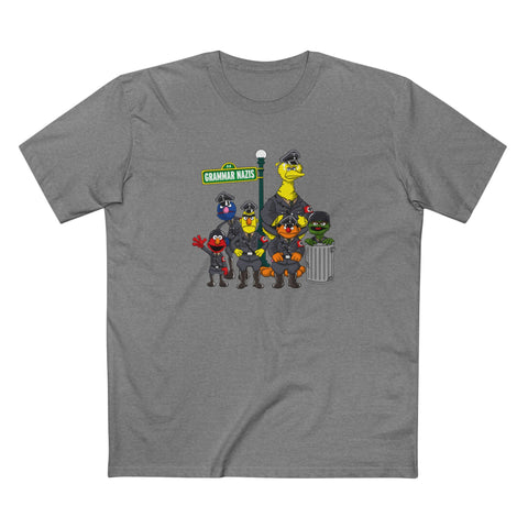 Grammar Nazis (Sesame Street) - Men's T-Shirt