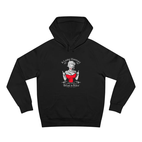 (Anna Nicole Mammarial T-shirt) In Loving Mammary - Breast In Peace - Hoodie