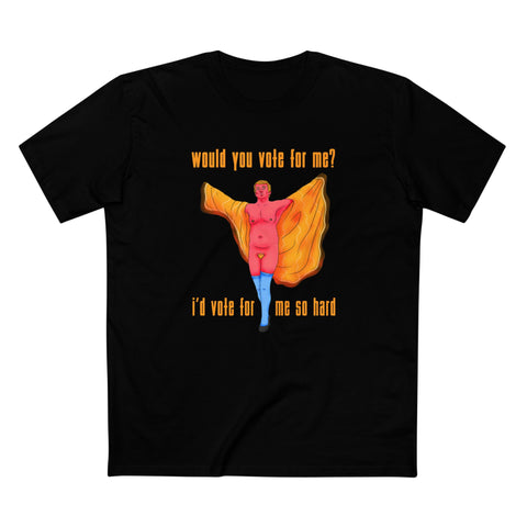 Trump - I'd Vote For Me (Buffalo Bill) - Men's T-Shirt