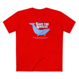 Save The Whales - But First Have Sex With A Sensitive Guy In A 'save The Whales' T-Shirt - Men's T-Shirt