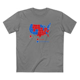 Republicans (Red States) - Elitist Election Riggers (Blue States) - Men's T-Shirt
