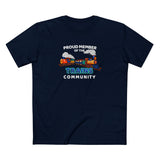 Proud Member Of The Trains Community - Men's T-Shirt