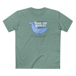Save The Whales - But First Have Sex With A Sensitive Guy In A 'save The Whales' T-Shirt - Men's T-Shirt