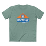 High On Life (And Glue) - Men's T-Shirt