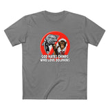 God Hates Chimps Who Love Dolphins - Men's T-Shirt