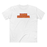 Flaming Heterosexual - Men's T-Shirt