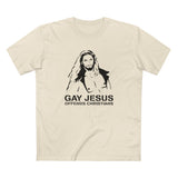 Gay Jesus Offends Christians - Men's T-Shirt