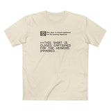 This Shirt Is Closed Captioned For The Hearing Impaired - Men's T-Shirt