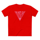 I'm Not Gay - I Only Help Out When They Are Busy - Men's T-Shirt