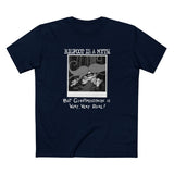 Bigfoot Is A Myth But Giantmoustache Is Very Very Real! - Men's T-Shirt