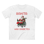 Santa Has Diabetes - Men’s T-Shirt
