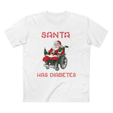 Santa Has Diabetes - Men’s T-Shirt