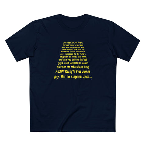 Star Wars Spoiler Shirt - Men's T-Shirt