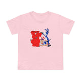 The Truth About Politics (Uncle Sam Tag-team) - Women’s T-Shirt