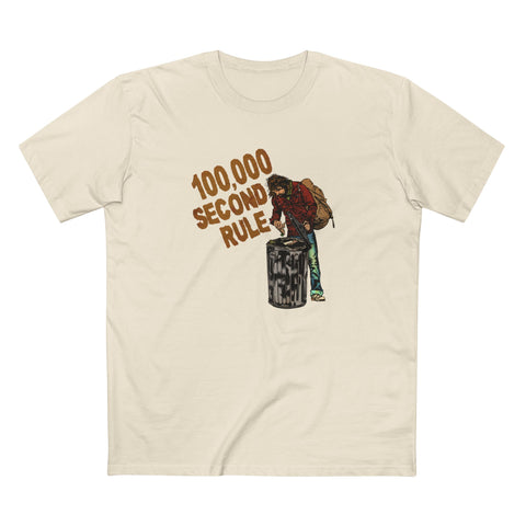 100000 Second Rule - Men's T-Shirt