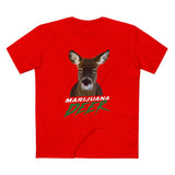 Marijuana Deer - Men's T-Shirt