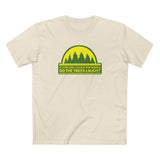 If A Fat Girl Falls In The Woods Do The Trees Laugh? - Men's T-Shirt