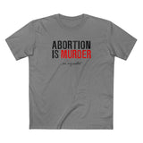 Abortion Is Murder... On My Wallet - Men's T-Shirt