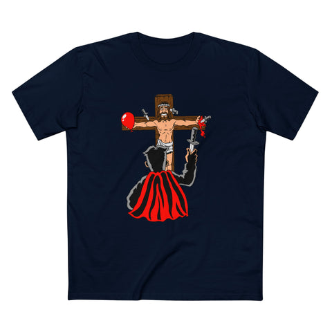 Jesus/Magician/Knives - Men's T-Shirt