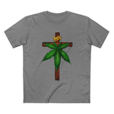 Marijuana Crucifixion - Men's T-Shirt