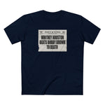 Whitney Houston Beats Bobby Brown To Death - Men's T-Shirt