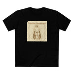 Vitruvian Quadriplegic - Men's T-Shirt
