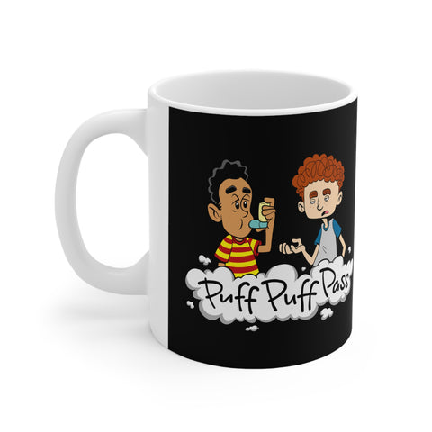 Puff Puff Pass (Inhaler) - Mug