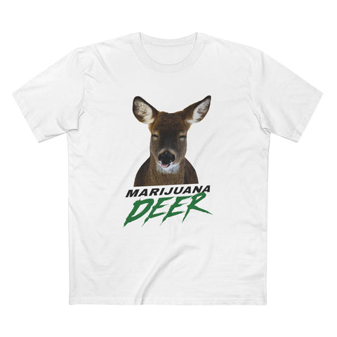 Marijuana Deer - Men's T-Shirt