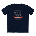 Content Parents Of An Average Student - Men's T-Shirt