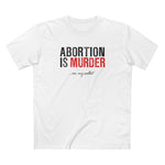 Abortion Is Murder... On My Wallet - Men's T-Shirt