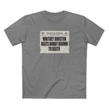 Whitney Houston Beats Bobby Brown To Death - Men's T-Shirt