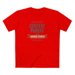 Content Parents Of An Average Student - Men's T-Shirt