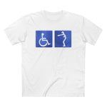 Haha Handicapped - Men’s T-Shirt