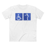 Haha Handicapped - Men’s T-Shirt