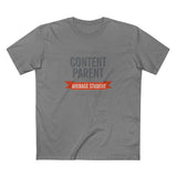Content Parents Of An Average Student - Men's T-Shirt