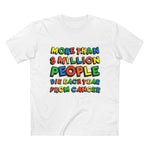 More Than 8 Million People Die Each Year From Cancer - Men’s T-Shirt