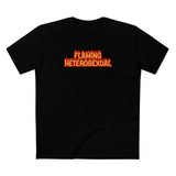 Flaming Heterosexual - Men's T-Shirt