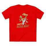 Gandhi Kick Ass - Men's T-Shirt